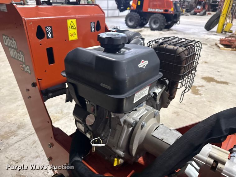 image for item DQ4163 2021 Ditch Witch C14 trencher