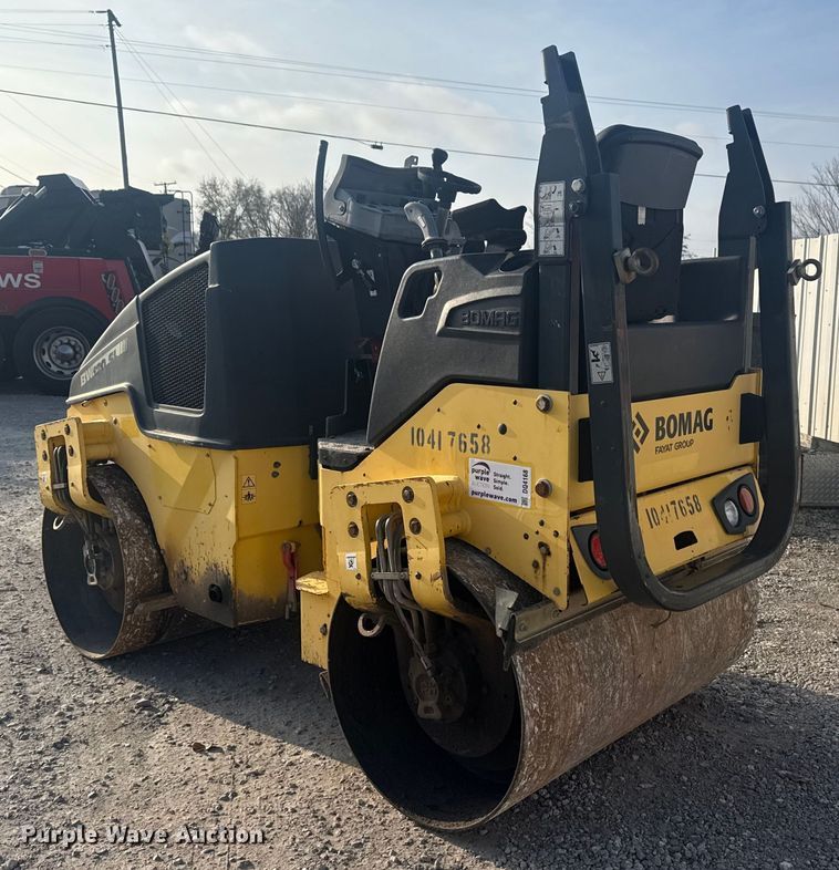 image for item DQ4168 2015 Bomag BW 120 SL double drum vibratory roller