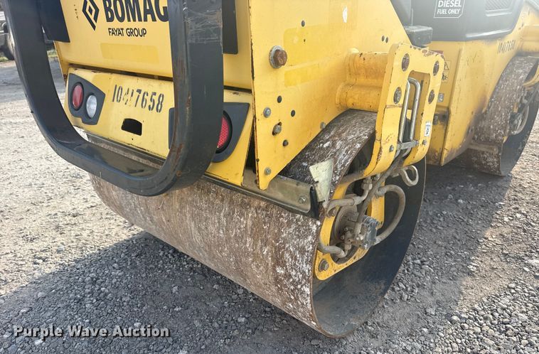 image for item DQ4168 2015 Bomag BW 120 SL double drum vibratory roller