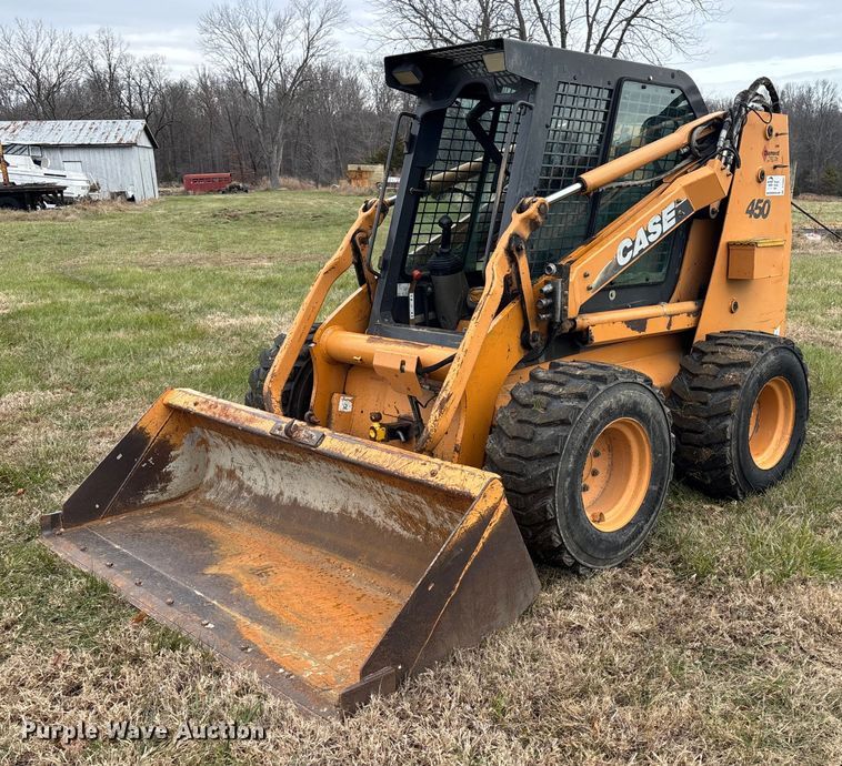 image for item DT0003 2007 Case 450 skid steer loader