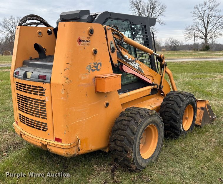 image for item DT0003 2007 Case 450 skid steer loader