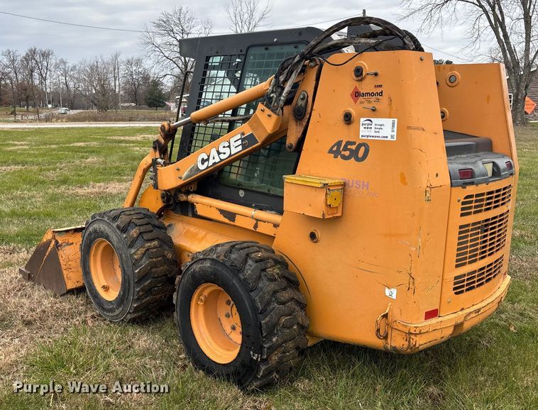 image for item DT0003 2007 Case 450 skid steer loader