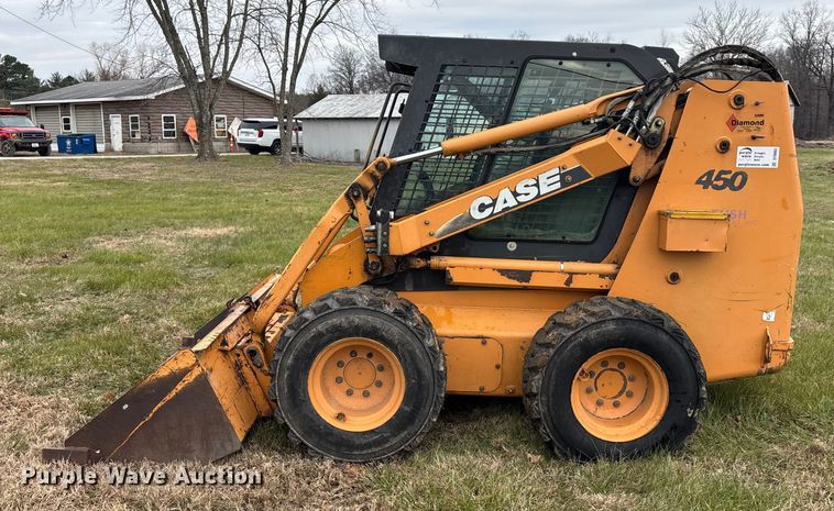 image for item DT0003 2007 Case 450 skid steer loader