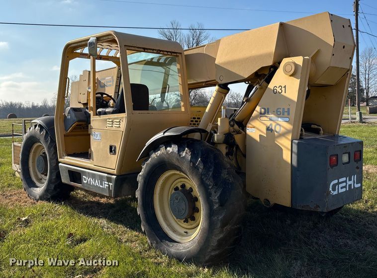 image for item DT0004 1998 Gehl DL-6H 40 telehandler