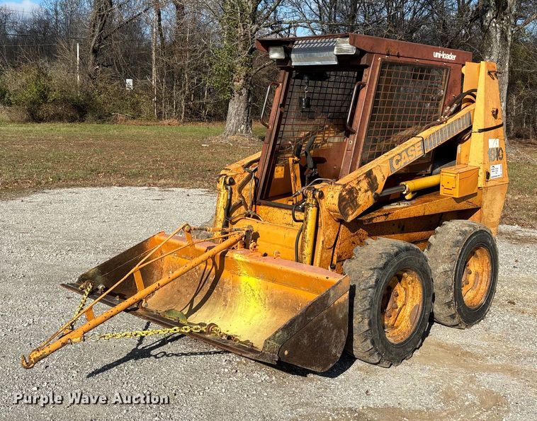 image for item DT0005 1990 Case 1840 skid steer loader