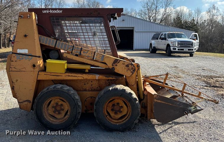 image for item DT0005 1990 Case 1840 skid steer loader