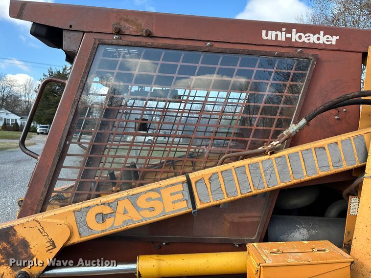 image for item DT0005 1990 Case 1840 skid steer loader