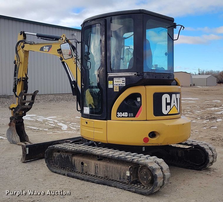image for item DT0797 2011 Caterpillar 304D CR mini excavator