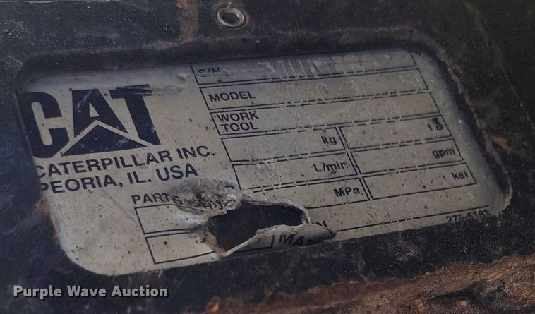 image for item DT0797 2011 Caterpillar 304D CR mini excavator