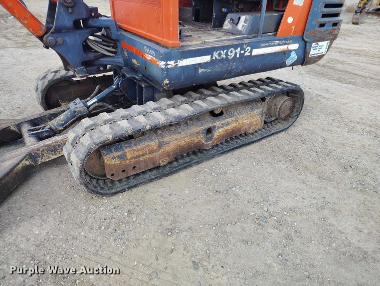 image for item DT0798 1999 Kubota KX91-2 mini excavator