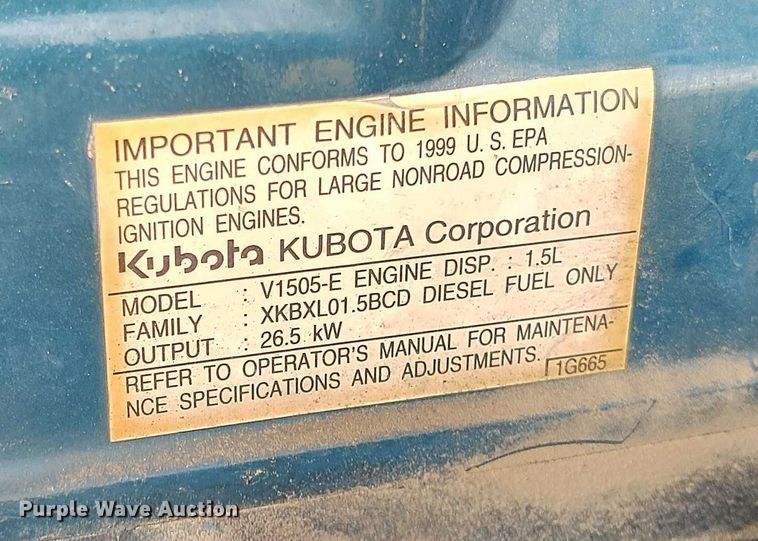 image for item DT0798 1999 Kubota KX91-2 mini excavator