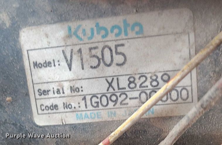 image for item DT0798 1999 Kubota KX91-2 mini excavator