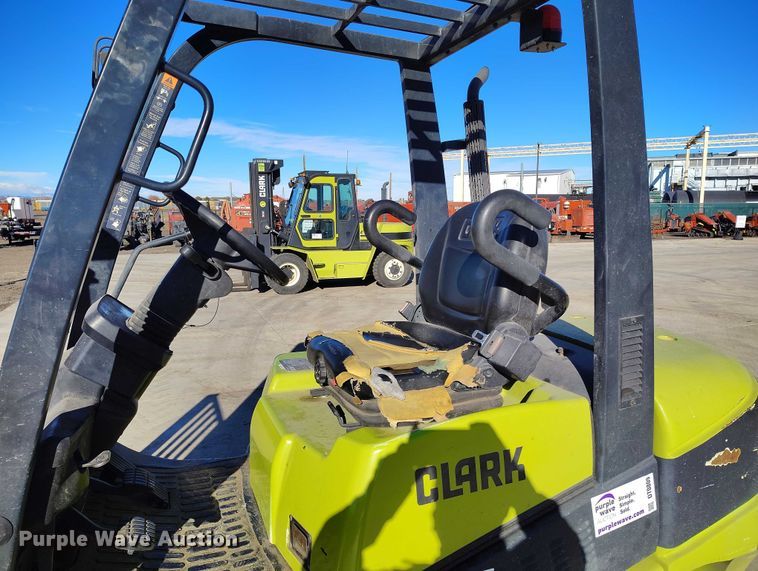 image for item DT0809 Clark C35D forklift
