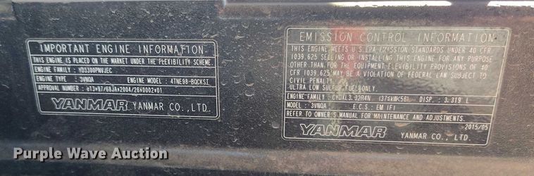 image for item DT0809 Clark C35D forklift