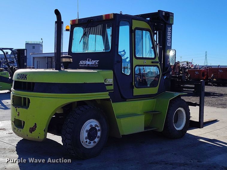 image for item DT0810 Clark C70D forklift