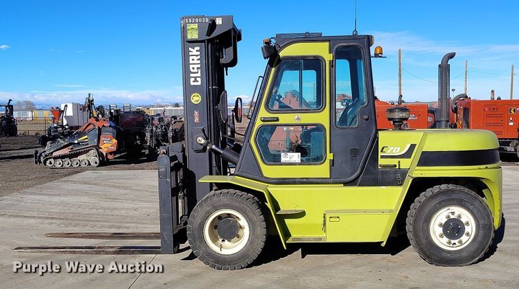 image for item DT0810 Clark C70D forklift