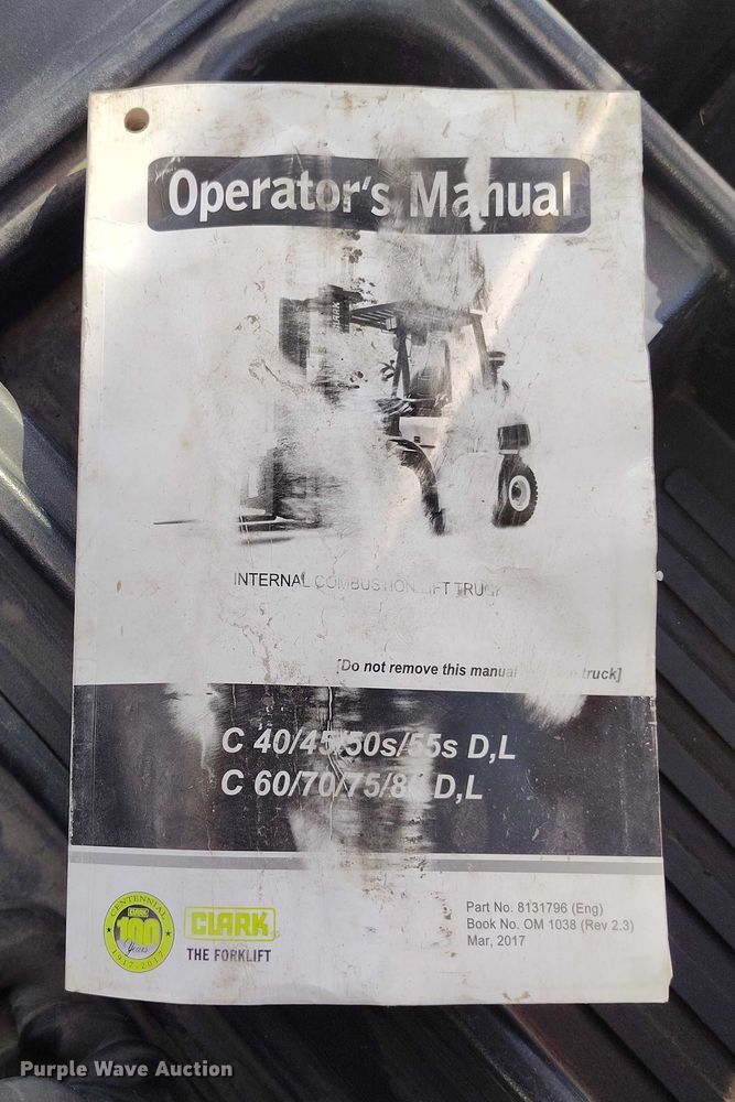 image for item DT0810 Clark C70D forklift