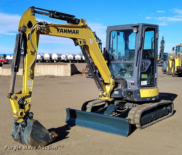 image for item DT0814 Yanmar VIO35-6A mini excavator