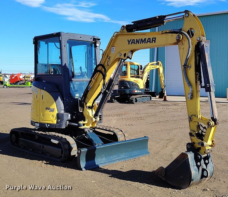 image for item DT0814 Yanmar VIO35-6A mini excavator