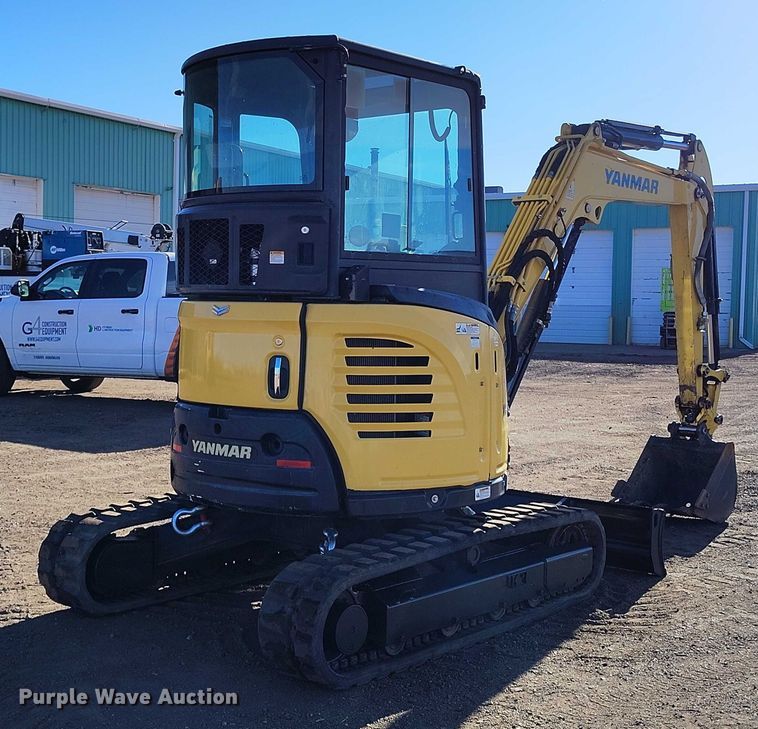 image for item DT0814 Yanmar VIO35-6A mini excavator