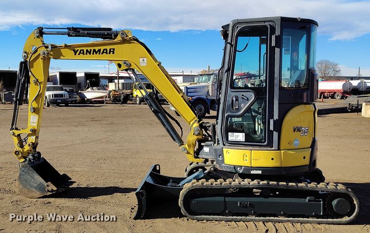 image for item DT0814 Yanmar VIO35-6A mini excavator