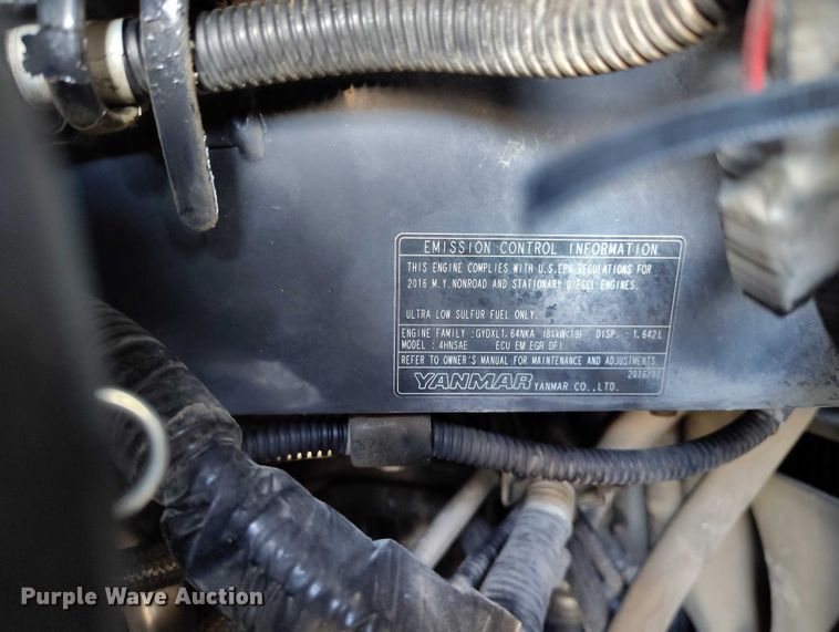 image for item DT0814 Yanmar VIO35-6A mini excavator