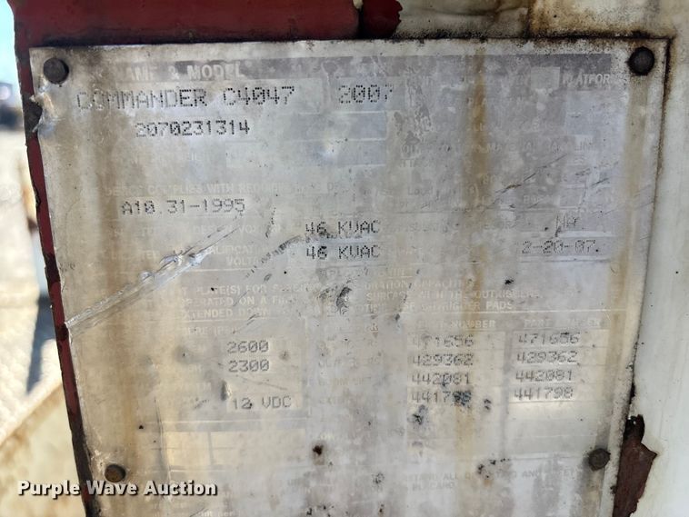 image for item DT2758 2007 International 4300 digger derrick truck