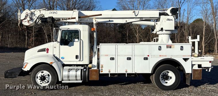 image for item DT2761 2015 Kenworth T370 digger derrick truck