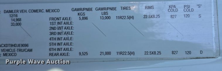 image for item DT2763 2017 Freightliner Business Class M2 bucket truck