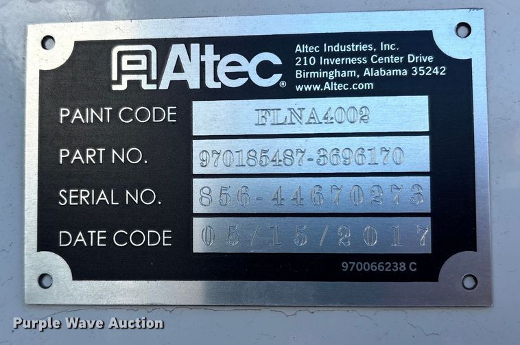 image for item DT2763 2017 Freightliner Business Class M2 bucket truck