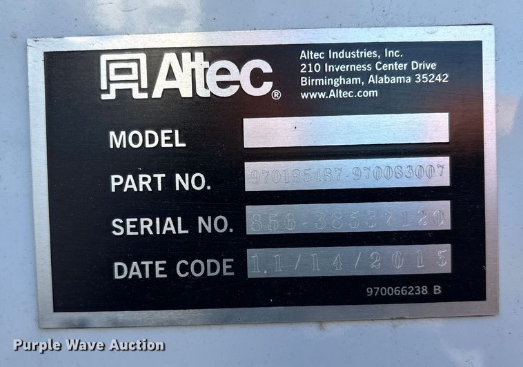 image for item DT2765 2017 International 4300 bucket truck