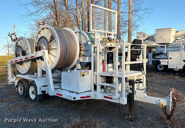 image for item DT2767 2012 Hogg and Davis 0DP40-4HRC reel trailer