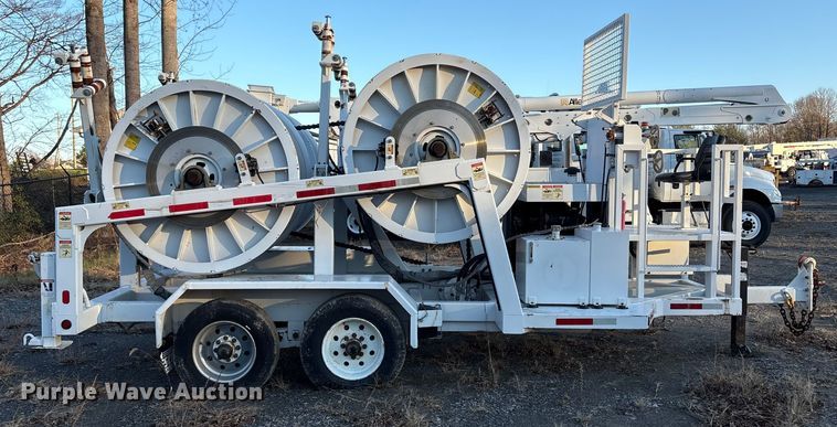 image for item DT2767 2012 Hogg and Davis 0DP40-4HRC reel trailer