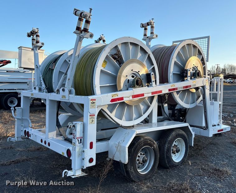 image for item DT2767 2012 Hogg and Davis 0DP40-4HRC reel trailer