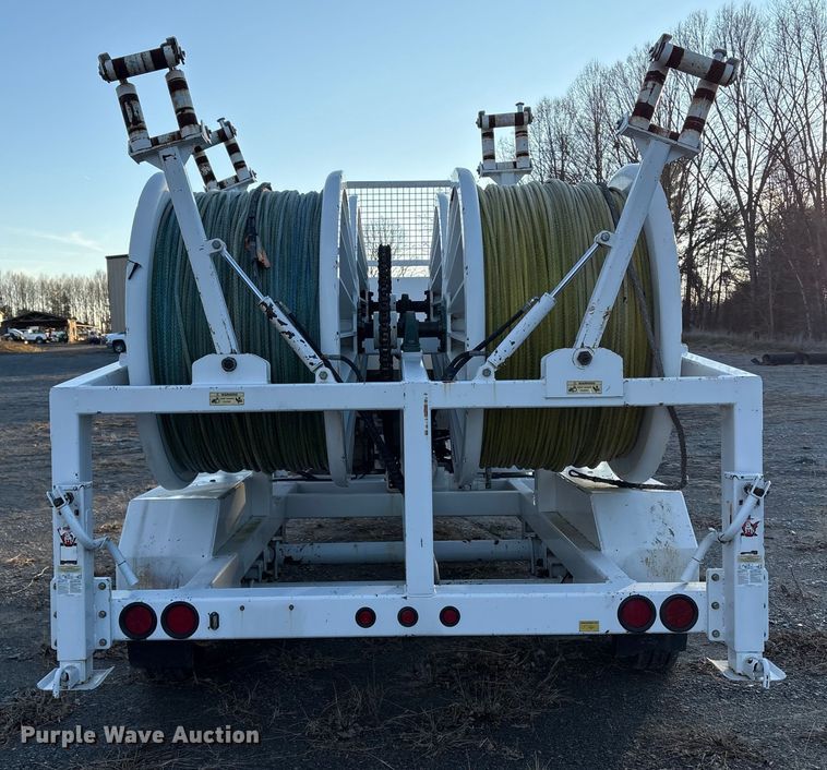 image for item DT2767 2012 Hogg and Davis 0DP40-4HRC reel trailer