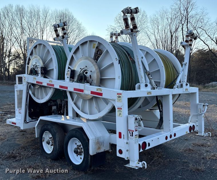 image for item DT2767 2012 Hogg and Davis 0DP40-4HRC reel trailer