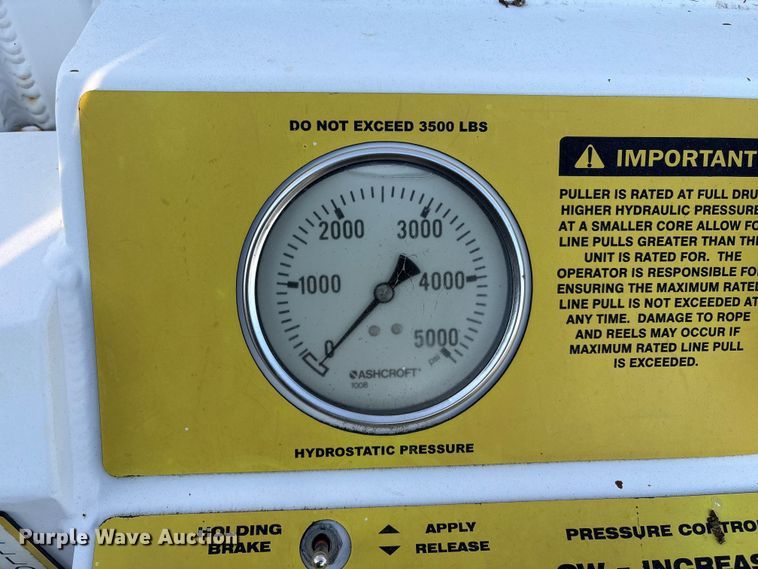 image for item DT2767 2012 Hogg and Davis 0DP40-4HRC reel trailer