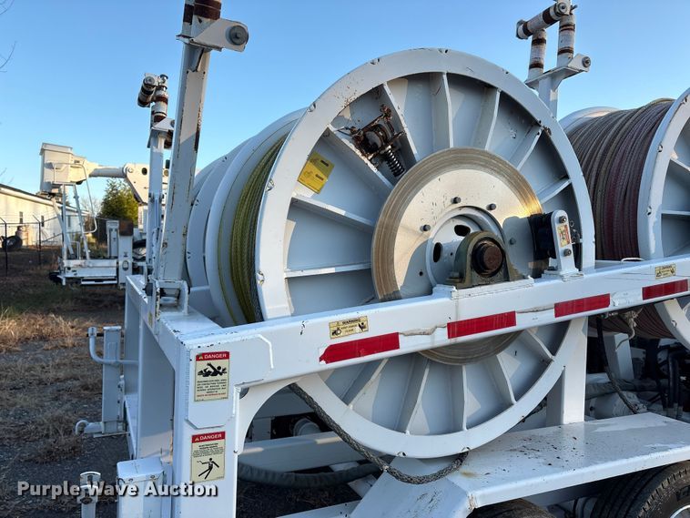 image for item DT2767 2012 Hogg and Davis 0DP40-4HRC reel trailer