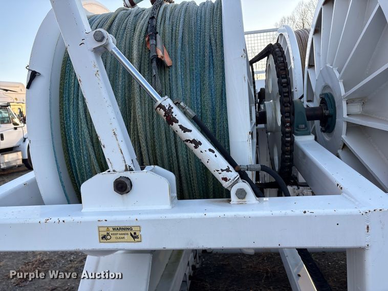 image for item DT2767 2012 Hogg and Davis 0DP40-4HRC reel trailer