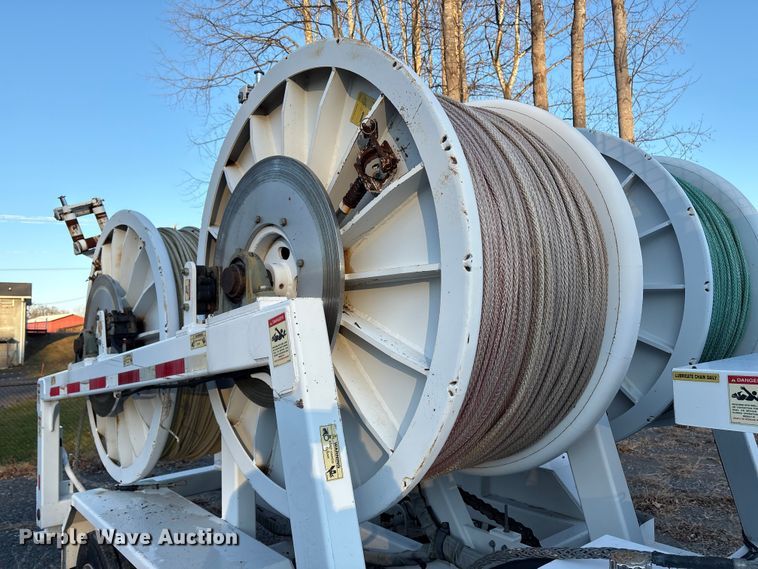 image for item DT2767 2012 Hogg and Davis 0DP40-4HRC reel trailer