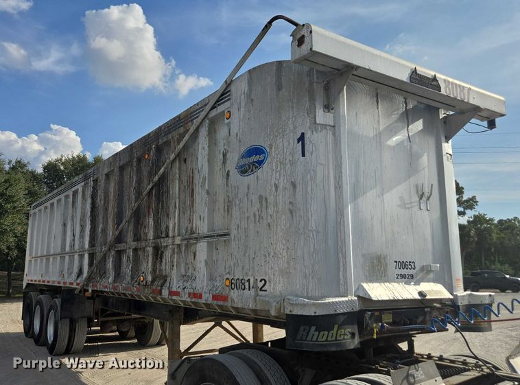 image for item DT4719 2008 AJR Rhodes AS3575-3 end dump trailer