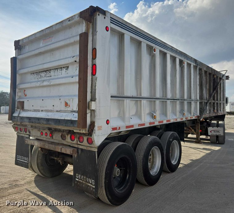 image for item DT4719 2008 AJR Rhodes AS3575-3 end dump trailer