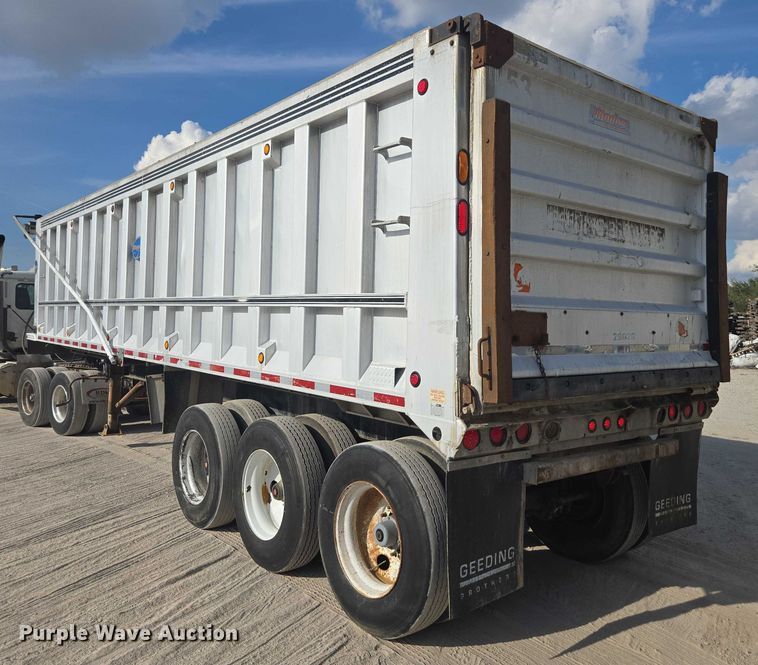 image for item DT4719 2008 AJR Rhodes AS3575-3 end dump trailer