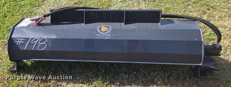 image for item DT4744 2025 Wolverine TL-12-72W skid steer tiller