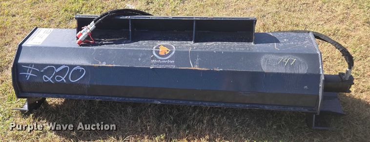 image for item DT4745 2026 Wolverine TL-12-72W skid steer tiller