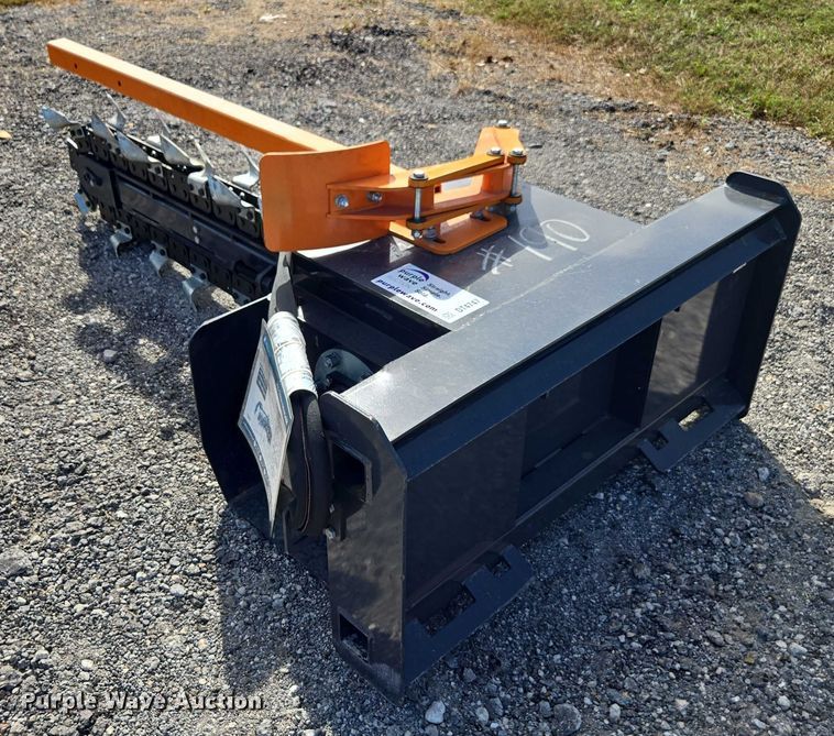 image for item DT4747 2025 Wolverine TCR-12-48H skid steer trencher