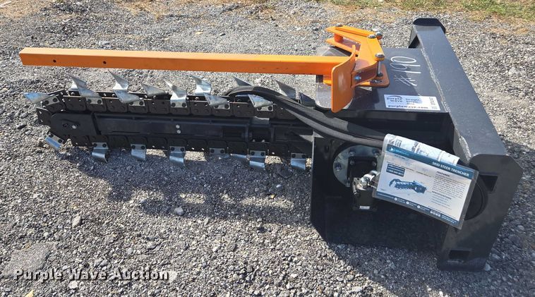 image for item DT4747 2025 Wolverine TCR-12-48H skid steer trencher