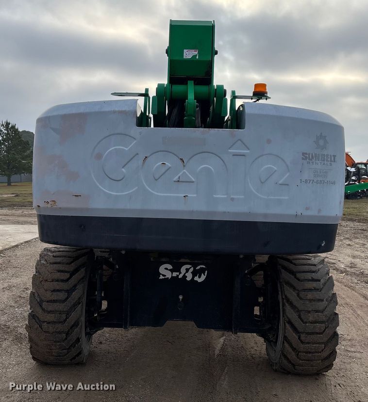 image for item DT4979 2017 Genie S-80x boom lift