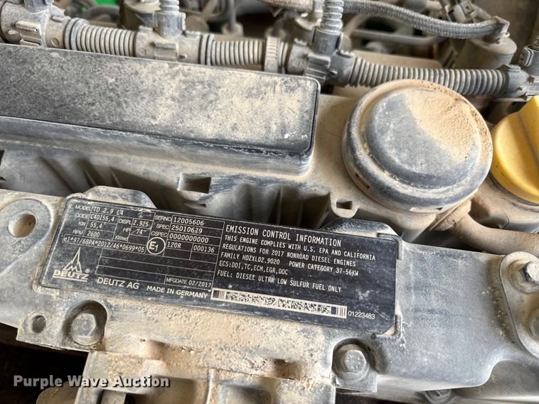 image for item DT4979 2017 Genie S-80x boom lift