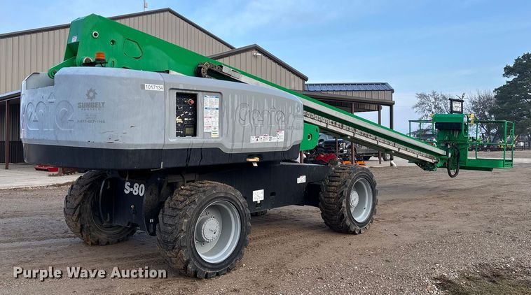 image for item DT4980 2017 Genie S-80X boom lift